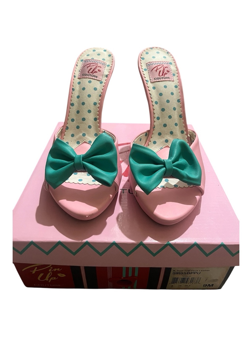 Pin Up Couture SIREN-03 pink and teal